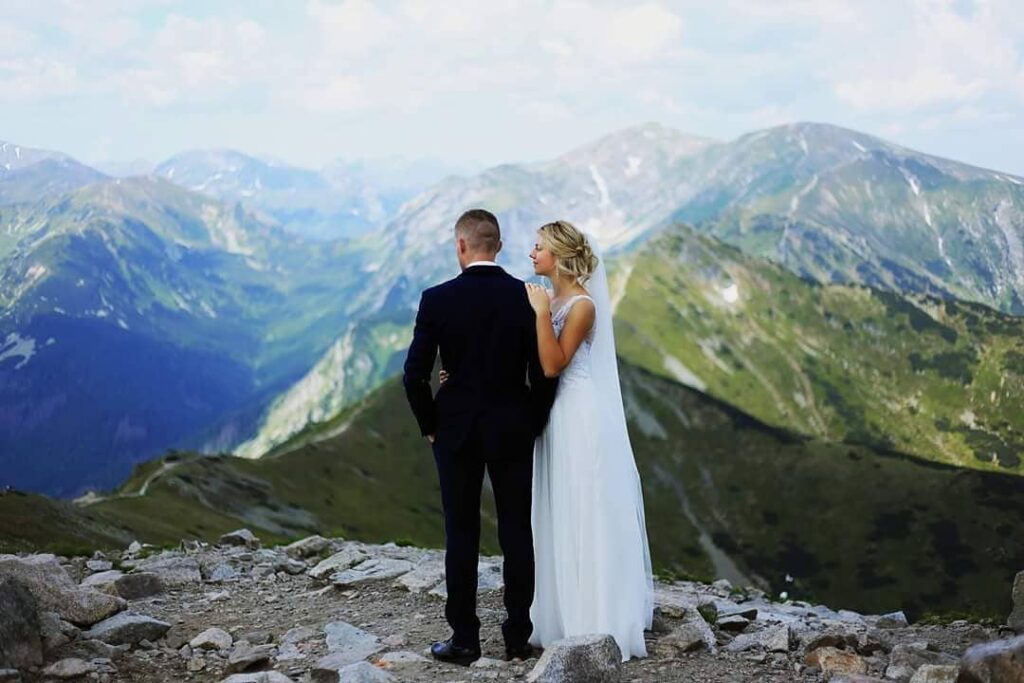 sesja ślubna w górach kasprowy wierch