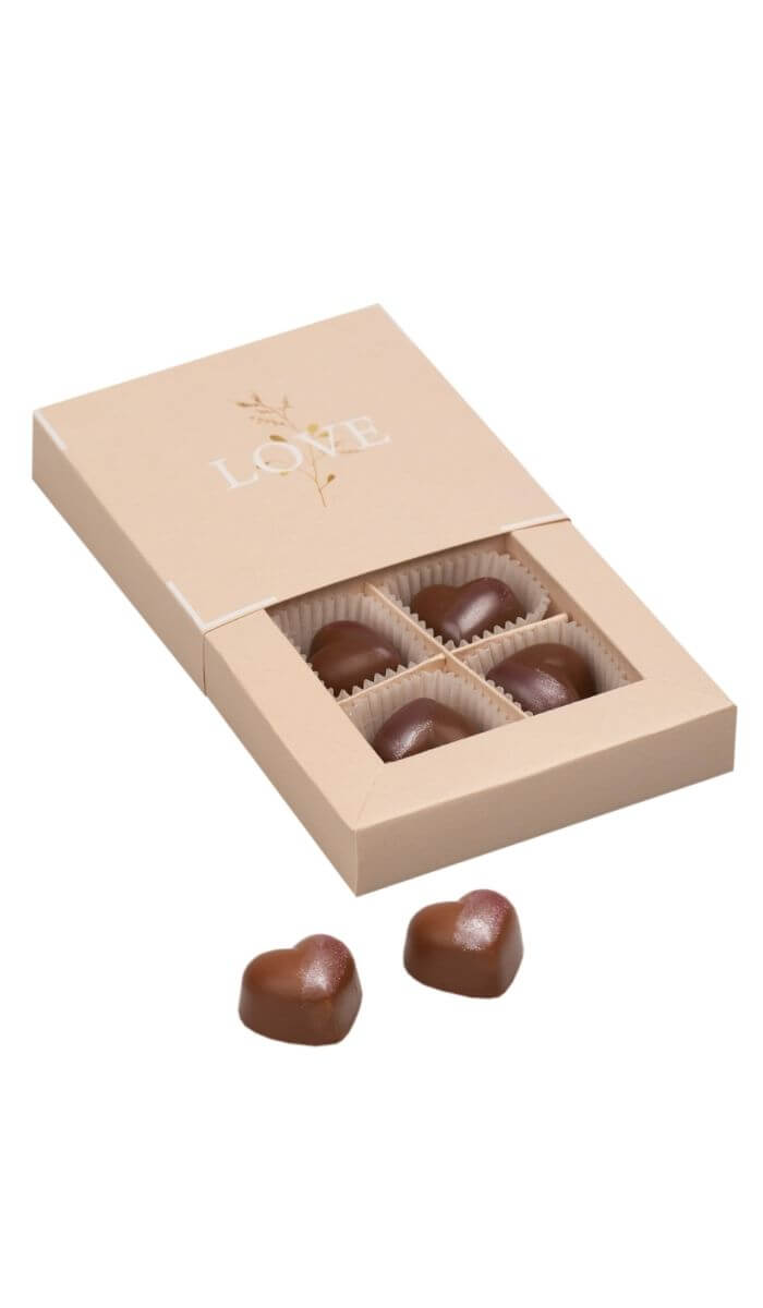 czekoladki w pudełku
