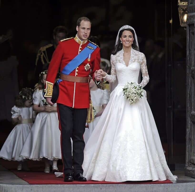 książę wiliam i księżna kate royal wedding