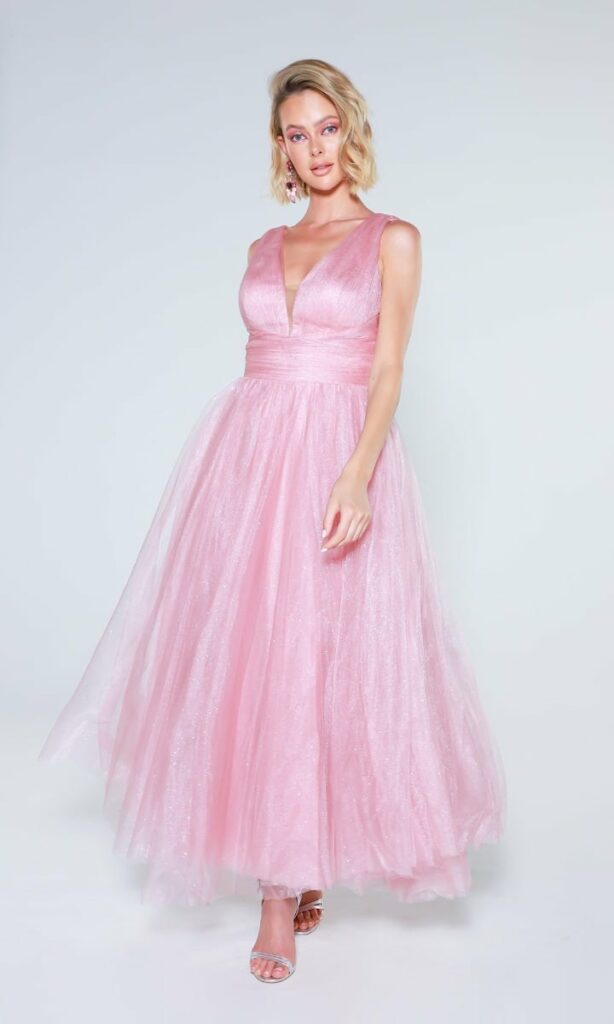 różowa sukienka na wesele