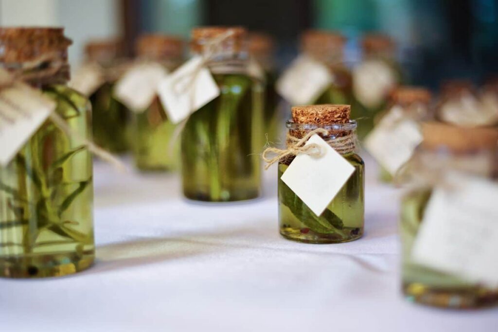 oliwa jako prezent dla gości